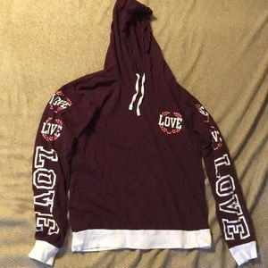 “Love” hoodie jacket